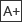 Increase Font Size Normal Font Size
